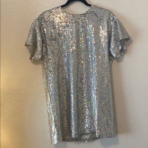 Sequin short dress